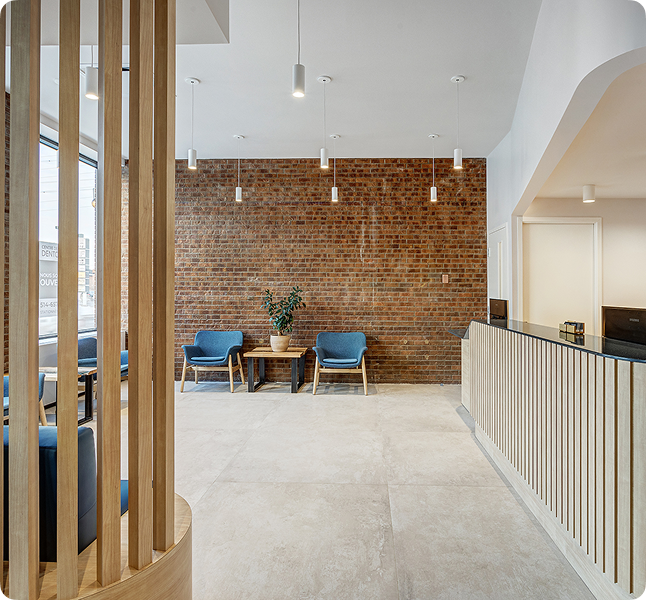 Une clinique accueillante et accessible